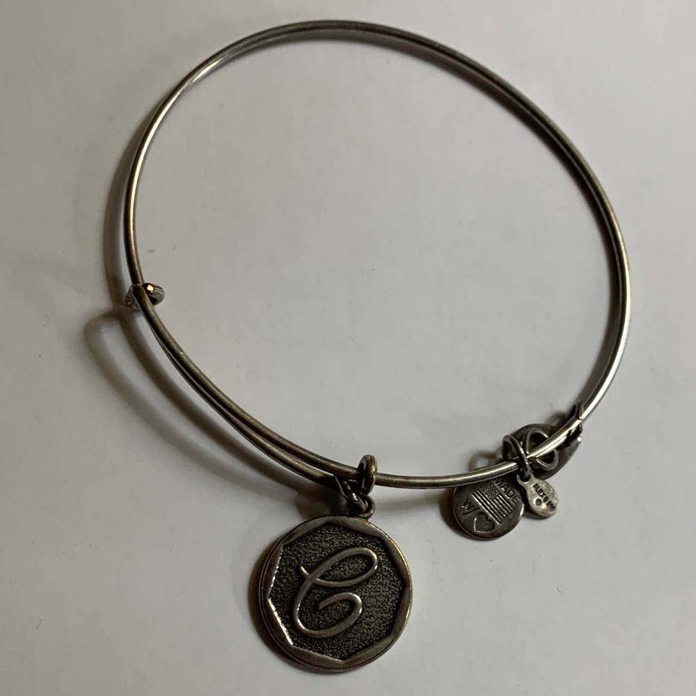 Alex and Ani Silver Charm Bracelet